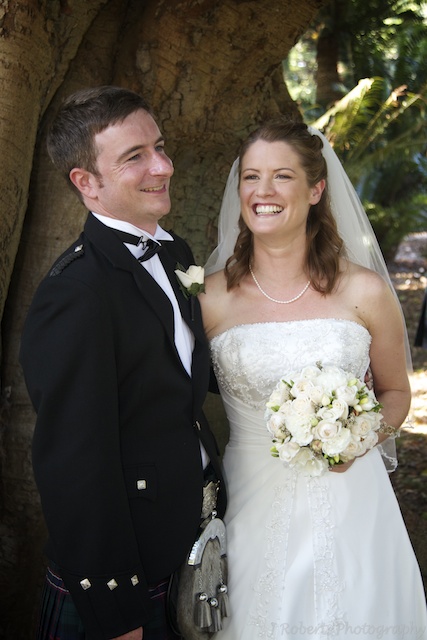 Bride & Groom Royal Botanic Gardens - wedding photography